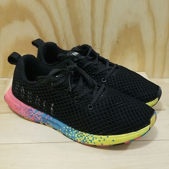 No Bull Women’s Sz 11.5 Men's Sz  10 Black Gum Trainer Sneakers CrossFit Shoes - Picture 1 of 9